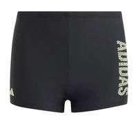 adidas Garçon Lineage Boxers, Black/Green Spark, 13-14 Years