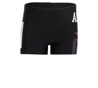 adidas Garçon Marvel Spider-Man Swim Boxers Swimwear, Black, 5-6 Years