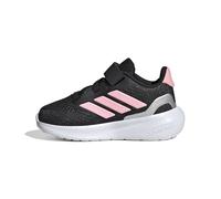 adidas Garçon Mixte bébé RUNFALCON 5 Shoes Infants Chaussures de Course, Core Black/Pink Spark/Silver met, 24 EU