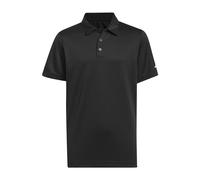 adidas Garçon Performance Short Sleeve Polo Shirt Kids, Black, 9-10 Years
