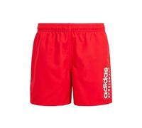 adidas Garçon Sportswear Essentials Logo CLX Swim Shorts Kids, Better Scarlet/White, 15-16 Years
