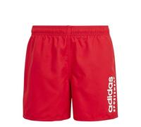 adidas Garçon Sportswear Essentials Logo CLX Swim Shorts Kids, Better Scarlet/White, 15-16 Years