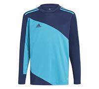 adidas Garçon Squadra 21 Goalkeeper Jersey, Team Navy / Bold Aqua, 5-6 Years