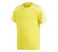 adidas Garçon Squadra 21 Jersey, Team Yellow/White, 15-16 Years