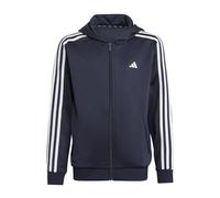 adidas Garçon Train Essentials AEROREADY 3-Stripes Regular-Fit Full-Zip Hoodie, Legend Ink/White, 11-12 Years