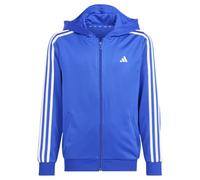 adidas Garçon Train Essentials AEROREADY 3-Stripes Regular-Fit Full-Zip Hoodie, Lucid Blue/White, 13-14 Years
