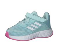 adidas Garçon Unisex Kinder Duramo SL I Chaussures de Course, Grey Six Solar Red Carbon, 25 EU