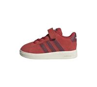 adidas Garçon Unisex Kinder Grand Court 00s Shoes Infants Chaussures, Collegiate Red/Collegiate Burgundy/Off White, 24 EU