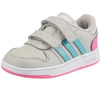adidas Garçon Unisex Kinder Hoops 2.0 CMF Chaussure de Basketball, Grey/Mint Ton/Screaming Pink, 20 EU