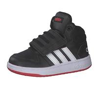 adidas Garçon Unisex Kinder Hoops Mid 2.0 Sneaker, Core Black/Cloud White/Vivid Red, 24 EU
