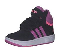 adidas Garçon Unisex Kinder Hoops Mid 3.0 AC I Basket, Legend Ink Beam Pink Pulse Lilac, Numeric_22 EU