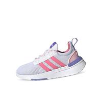adidas Garçon Unisex Kinder Racer Tr21 K Sneaker, FTWR White Rose Tone Clear Pink, Numeric_31 EU