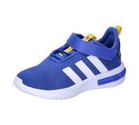 adidas Garçon Unisex Kinder Racer TR23 Shoes Kids Chaussures de Course, Team Royal Blue/Cloud White/Yellow, 23.5 EU