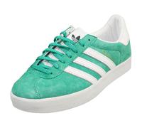Adidas Gazelle 85 Pour Hommes - Baskets De Cuir Et Synthétique, Vert Blanc - 35 1/2