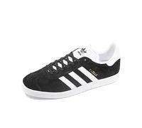 adidas Gazelle Baskets Homme, Core Black White Gold Metallic, 43 1/3 EU