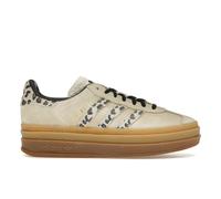 Adidas Gazelle Bold Rayures Guépard Baskets Femme Beige Crème-Blanc Noir Core JI1370 38