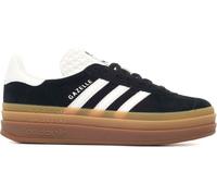 Adidas Gazelle Bold W Trois couches Q Pannel Semelle en caoutchouc Femme Baskets en cuir suédé Noir Blanc - 6 UK - 39 1/3 EU - 7.5 US / Black White
