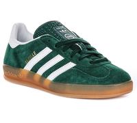 ADIDAS Gazelle Intérieur Q Panneau Gomme Semelle Femmes Trainer en Gris Blanc