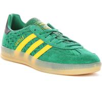 ADIDAS Gazelle Intérieur Q Panneau Gomme Semelle Femmes Trainer en Gris Blanc