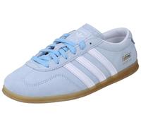 adidas Gazelle Lo Pro Iconic Frsh Update Flat Trainr Baskets pour femme, Clear Sky | Chaussures blanches | Gomme, 9