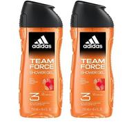 Adidas - Gel Douche - Team Force - 250 ML (Lot de 2)