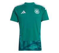 Adidas Germany 26/27 Goalkeeper Home Short Sleeve T-shirt Vert M / Regular Homme