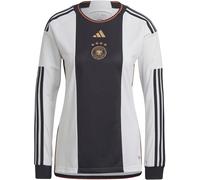Adidas Germany Home Long Sleeve Shirt 2022 Womens Blanc 12 (M) Female