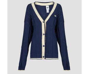 adidas Gilet CABLE KNIT CARDIGAN in Bleu EU M