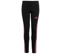 adidas - Girl's 3-Stripes Leggings 230 - Legging - 128 - black / pink fusion