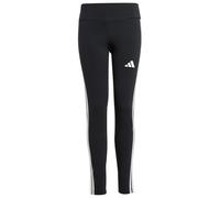adidas Mädchen ESSENTIALS 3 STRIPES LEGGINGS, Black/White, 11-12 Years