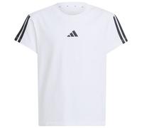 adidas - Girl's 3-Stripes Tee - T-shirt - 128 - white / black