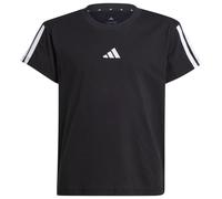 adidas - Girl's 3-Stripes Tee - T-shirt - 170 - black / white