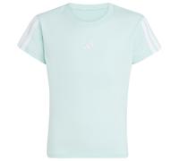 adidas - Girl's 3-Stripes Tee - T-shirt - 170 - halo mint / white