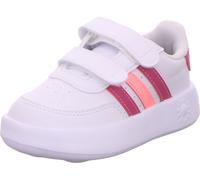 adidas Breaknet 2.0 Shoes Kids Chaussures de Tennis, Cloud White/Lucid Fuchsia/Beam Pink, 27 EU