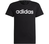 Adidas Girls Essentials Linear T-Shirt Linéaire Noir/Blanc 9-10 ans Female