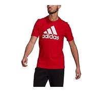 Adidas M BL SJ T T-Shirt Men's, Scarlet/White, XL