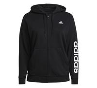 Adidas GL0792 W 3S FT FZ HD Sweatshirt Women's Black/White 2XS