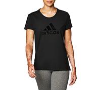adidas Glam on Bos T-Shirt pour Femme M Noir/Noir