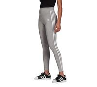 adidas GN4506 3 Stripes Tight Leggings Womens Medium Grey Heather 40