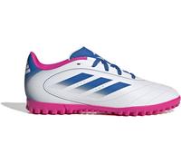 Adidas Goletto Viii Juniors Astro Turf Football Boots Blanc/Bleu/Rose 2 (34) Male