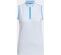 Adidas Golf adidas Golf Light Blue Ultimate 365 Zip Polo Shirt Light Blue XL Regular (EU 48-50)
