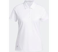 Adidas Golf adidas Golf White Solid Performance Short Sleeve Polo Shirt White Large (EU 44-46)