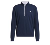 ADIDAS GOLF T-Shirt fonctionnel 'Lightweight Half-Zip' bleu marine / blanc, Taille M