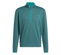 ADIDAS GOLF T-Shirt fonctionnel 'Lightweight Half-Zip' pétrole / menthe, Taille S