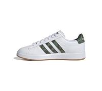 adidas Grand Court 2.0 Chaussures de Sport pour Homme, Multicolore (Cloud White Cloud White Green Oxide), 42 2/3 EU