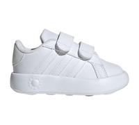 adidas Grand Court 2.0 Shoes Kids Mixte Enfant Basket, Cloud White Cloud White Grey, 22 EU