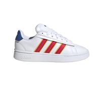 adidas Grand Court Alpha Chaussures de tennis pour femme, Blanc/rubis pur/bleu roi, 41 EU