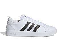 Adidas Grand Court Base Womens Trainers Blanc/Noir 8 (42) Female