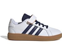Adidas Grand Court Child Boys Trainers Blanc/Bleu/Gomme 2 (34) Male