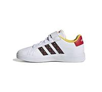 adidas Grand Court Mickey El K, Baskets Enfants et Garçons, White Black Red, 35 EU